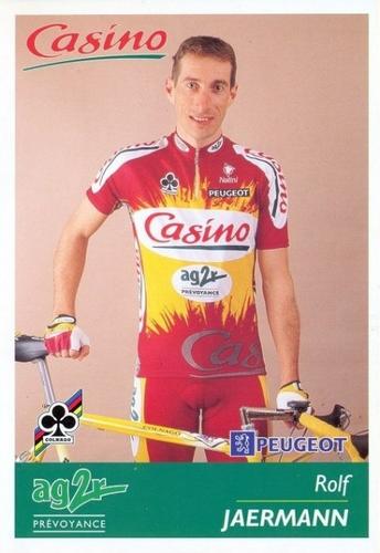 1998 Casino-AG2R #NNO Rolf Jaermann Front
